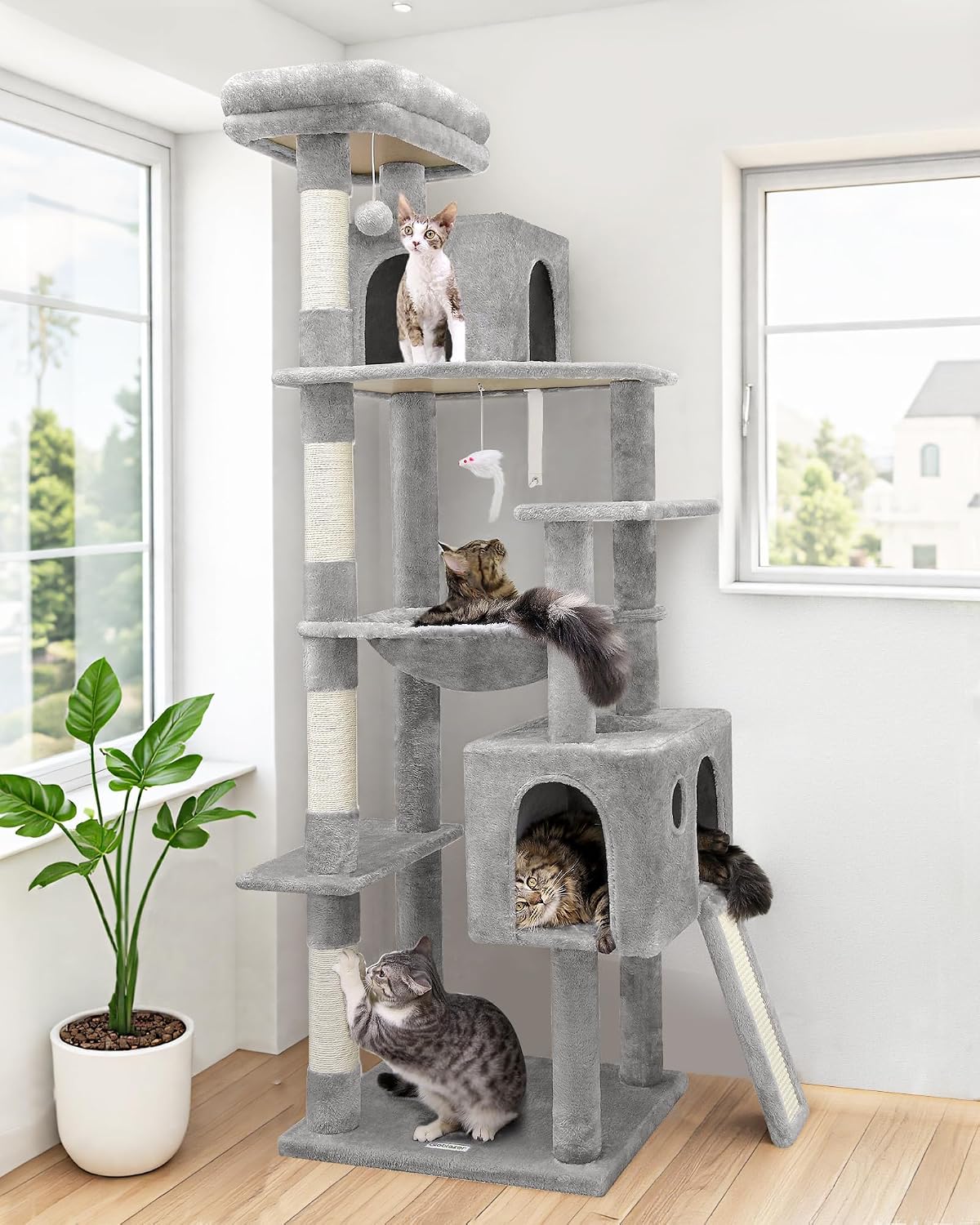 Globlazer 70-Inch Cat Tree (B0DGKR5MMP)